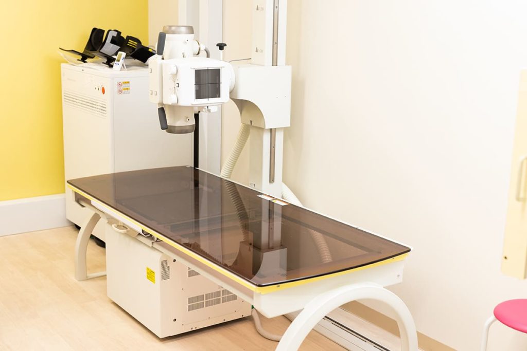 熊谷医院のレントゲン検査装置